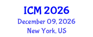 International Conference on Mathematics (ICM) December 09, 2026 - New York, United States
