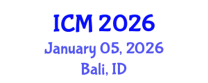 International Conference on Mathematics (ICM) January 05, 2026 - Bali, Indonesia