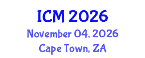 International Conference on Mathematics (ICM) November 04, 2026 - Cape Town, South Africa