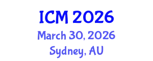 International Conference on Mathematics (ICM) March 30, 2026 - Sydney, Australia