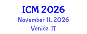 International Conference on Mathematics (ICM) November 11, 2026 - Venice, Italy