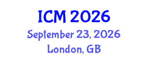 International Conference on Mathematics (ICM) September 23, 2026 - London, United Kingdom