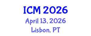 International Conference on Mathematics (ICM) April 13, 2026 - Lisbon, Portugal