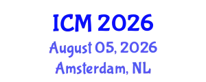 International Conference on Mathematics (ICM) August 05, 2026 - Amsterdam, Netherlands
