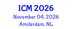 International Conference on Mathematics (ICM) November 04, 2026 - Amsterdam, Netherlands