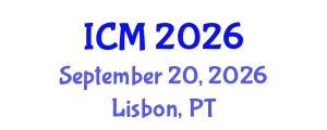 International Conference on Mathematics (ICM) September 20, 2026 - Lisbon, Portugal
