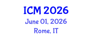 International Conference on Mathematics (ICM) June 01, 2026 - Rome, Italy