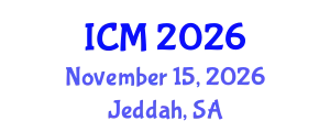 International Conference on Mathematics (ICM) November 15, 2026 - Jeddah, Saudi Arabia
