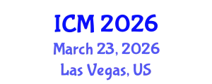 International Conference on Mathematics (ICM) March 23, 2026 - Las Vegas, United States