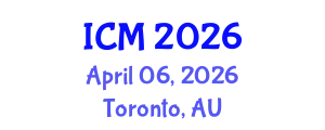 International Conference on Mathematics (ICM) April 06, 2026 - Toronto, Australia