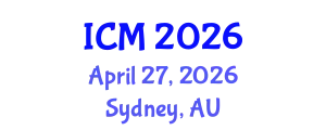 International Conference on Mathematics (ICM) April 27, 2026 - Sydney, Australia
