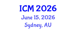 International Conference on Mathematics (ICM) June 15, 2026 - Sydney, Australia