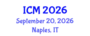 International Conference on Mathematics (ICM) September 20, 2026 - Naples, Italy