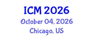 International Conference on Mathematics (ICM) October 04, 2026 - Chicago, United States