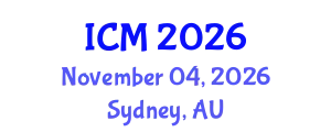 International Conference on Mathematics (ICM) November 04, 2026 - Sydney, Australia