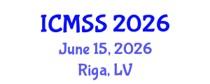 International Conference on Mathematical and Statistical Sciences (ICMSS) June 15, 2026 - Riga, Latvia
