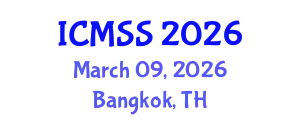 International Conference on Mathematical and Statistical Sciences (ICMSS) March 09, 2026 - Bangkok, Thailand