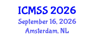 International Conference on Mathematical and Statistical Sciences (ICMSS) September 16, 2026 - Amsterdam, Netherlands