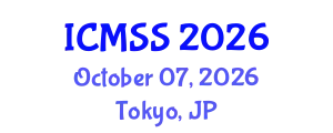 International Conference on Mathematical and Statistical Sciences (ICMSS) October 07, 2026 - Tokyo, Japan