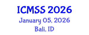 International Conference on Mathematical and Statistical Sciences (ICMSS) January 05, 2026 - Bali, Indonesia