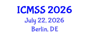 International Conference on Mathematical and Statistical Sciences (ICMSS) July 22, 2026 - Berlin, Germany