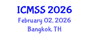 International Conference on Mathematical and Statistical Sciences (ICMSS) February 02, 2026 - Bangkok, Thailand