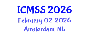 International Conference on Mathematical and Statistical Sciences (ICMSS) February 02, 2026 - Amsterdam, Netherlands