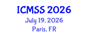 International Conference on Mathematical and Statistical Sciences (ICMSS) July 19, 2026 - Paris, France