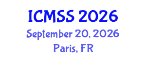International Conference on Mathematical and Statistical Sciences (ICMSS) September 20, 2026 - Paris, France