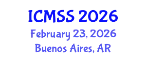 International Conference on Mathematical and Statistical Sciences (ICMSS) February 23, 2026 - Buenos Aires, Argentina