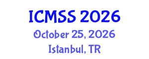 International Conference on Mathematical and Statistical Sciences (ICMSS) October 25, 2026 - Istanbul, Turkey