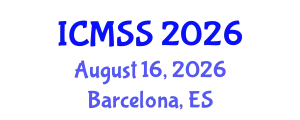 International Conference on Mathematical and Statistical Sciences (ICMSS) August 16, 2026 - Barcelona, Spain