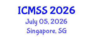 International Conference on Mathematical and Statistical Sciences (ICMSS) July 05, 2026 - Singapore, Singapore