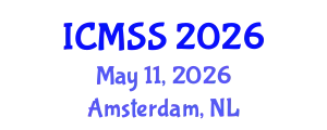 International Conference on Mathematical and Statistical Sciences (ICMSS) May 11, 2026 - Amsterdam, Netherlands