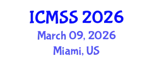 International Conference on Mathematical and Statistical Sciences (ICMSS) March 09, 2026 - Miami, United States