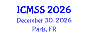 International Conference on Mathematical and Statistical Sciences (ICMSS) December 30, 2026 - Paris, France