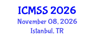 International Conference on Mathematical and Statistical Sciences (ICMSS) November 08, 2026 - Istanbul, Turkey
