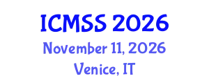 International Conference on Mathematical and Statistical Sciences (ICMSS) November 11, 2026 - Venice, Italy