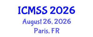 International Conference on Mathematical and Statistical Sciences (ICMSS) August 26, 2026 - Paris, France