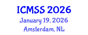 International Conference on Mathematical and Statistical Sciences (ICMSS) January 19, 2026 - Amsterdam, Netherlands
