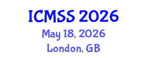 International Conference on Mathematical and Statistical Sciences (ICMSS) May 18, 2026 - London, United Kingdom