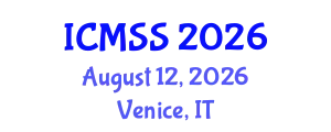 International Conference on Mathematical and Statistical Sciences (ICMSS) August 12, 2026 - Venice, Italy
