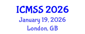 International Conference on Mathematical and Statistical Sciences (ICMSS) January 19, 2026 - London, United Kingdom