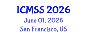 International Conference on Mathematical and Statistical Sciences (ICMSS) June 01, 2026 - San Francisco, United States