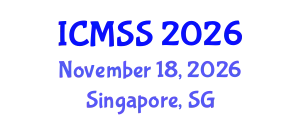 International Conference on Mathematical and Statistical Sciences (ICMSS) November 18, 2026 - Singapore, Singapore