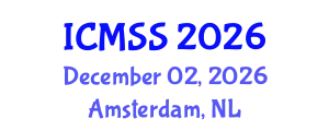 International Conference on Mathematical and Statistical Sciences (ICMSS) December 02, 2026 - Amsterdam, Netherlands