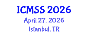 International Conference on Mathematical and Statistical Sciences (ICMSS) April 27, 2026 - Istanbul, Turkey
