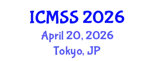 International Conference on Mathematical and Statistical Sciences (ICMSS) April 20, 2026 - Tokyo, Japan