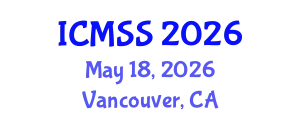 International Conference on Mathematical and Statistical Sciences (ICMSS) May 18, 2026 - Vancouver, Canada