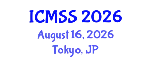International Conference on Mathematical and Statistical Sciences (ICMSS) August 16, 2026 - Tokyo, Japan